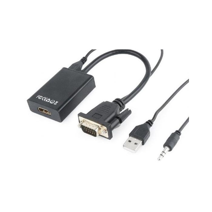 GEMBIRD Redukcia VGA - HDMI, 0,15 m, M/F - Otvorené balenie