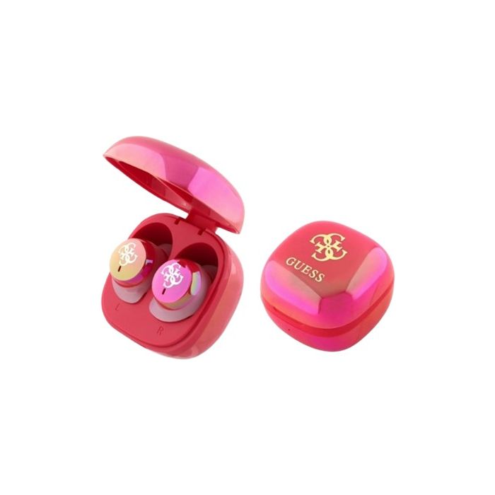 Guess 4G Logo Mini TWS Wireless Earphones GUTWSJ144ESF Pink