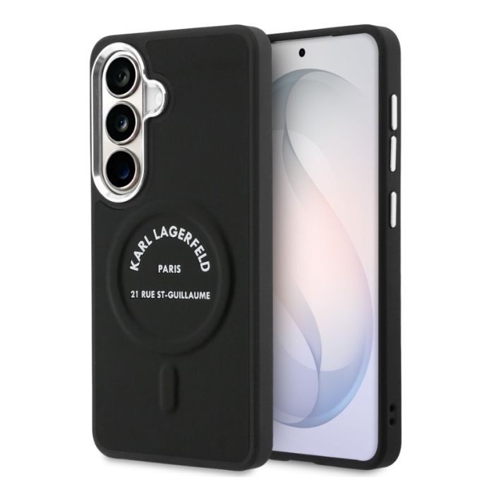 Obal Karl Lagerfeld PU RSG Logo Magnetic Samsung Galaxy S26+ 5G S947 KLHMS26MPSKRSGEK čierny