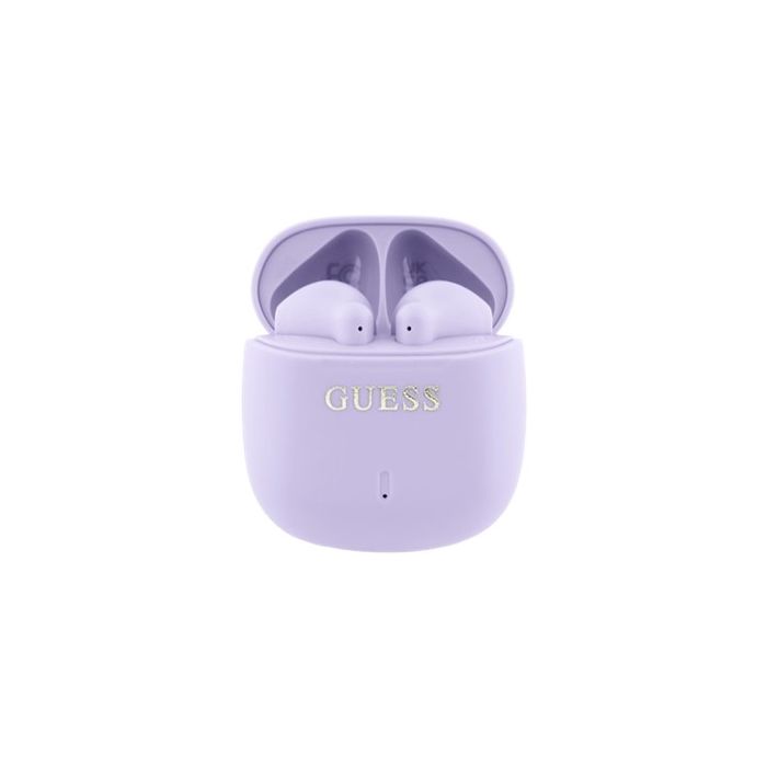 Guess Printed Classic Logo TWS Wireless Earphones GUTWSJ14ESGU Purple