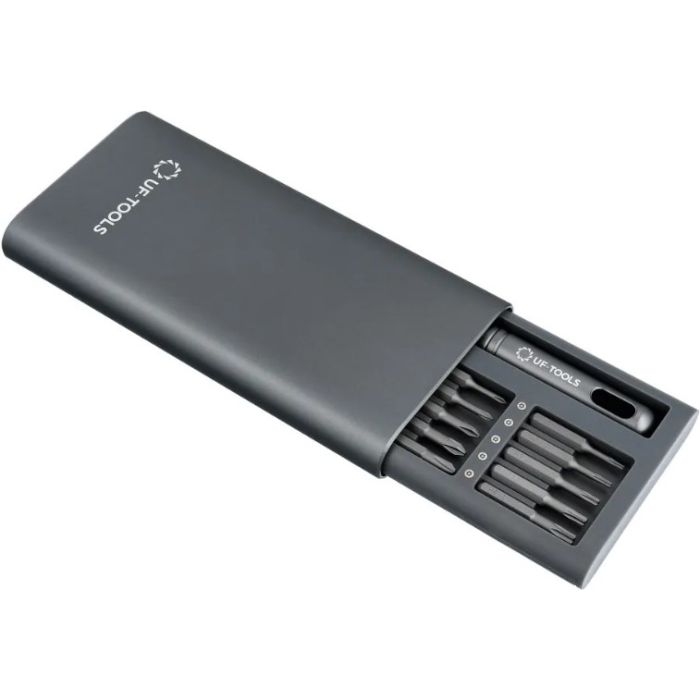 UF-TOOLS, skrutkovač, set 31v1, sivý