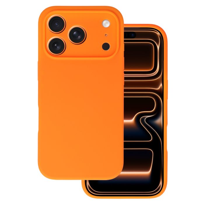Obal Silicone Lite Samsung Galaxy A57 5G A576 oranžový