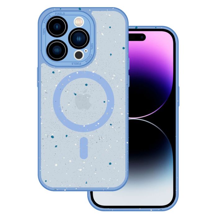 Obal Tel Protect Magnetic Splash Frosted MagSafe Apple iPhone 11 Pro Max modrý