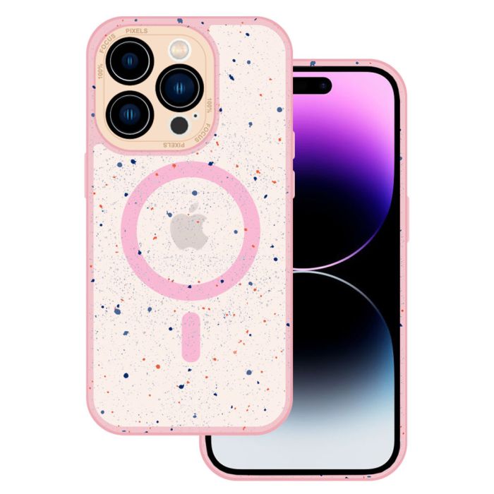 Obal Tel Protect Magnetic Splash Frosted MagSafe Apple iPhone 11 Pro Max ružový