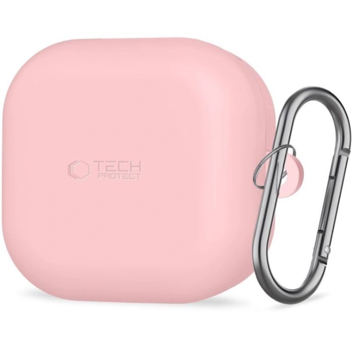 Obal Tech-Protect Silicone Hook Samsung Galaxy Buds 4/4 Pro ružový