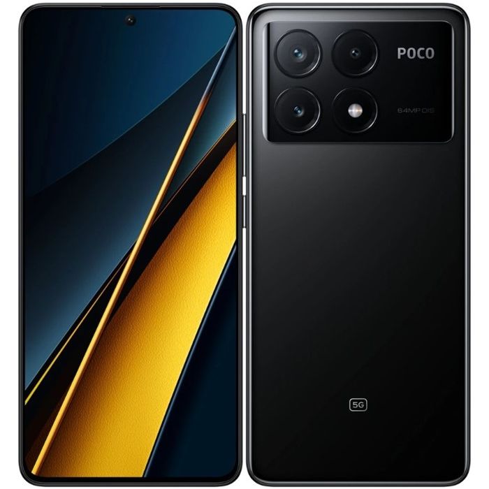 Používaný Poco X6 Pro 5G 12GB/512GB Black Trieda A