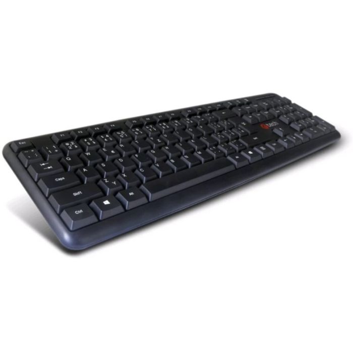C-TECH KB-10 CZ/SK klávesnica USB slim čierna