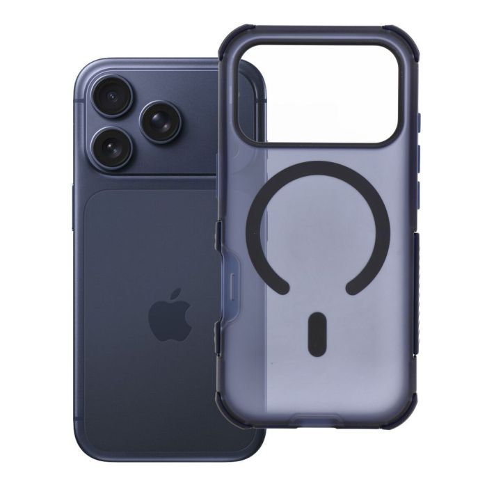 Obal Forcell F-Protect BumperX Premium MagSafe Apple iPhone 17 Pro Max modrý