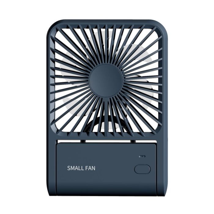 Stolový ventilátor 1200 mAh HX-123 tmavomodrý