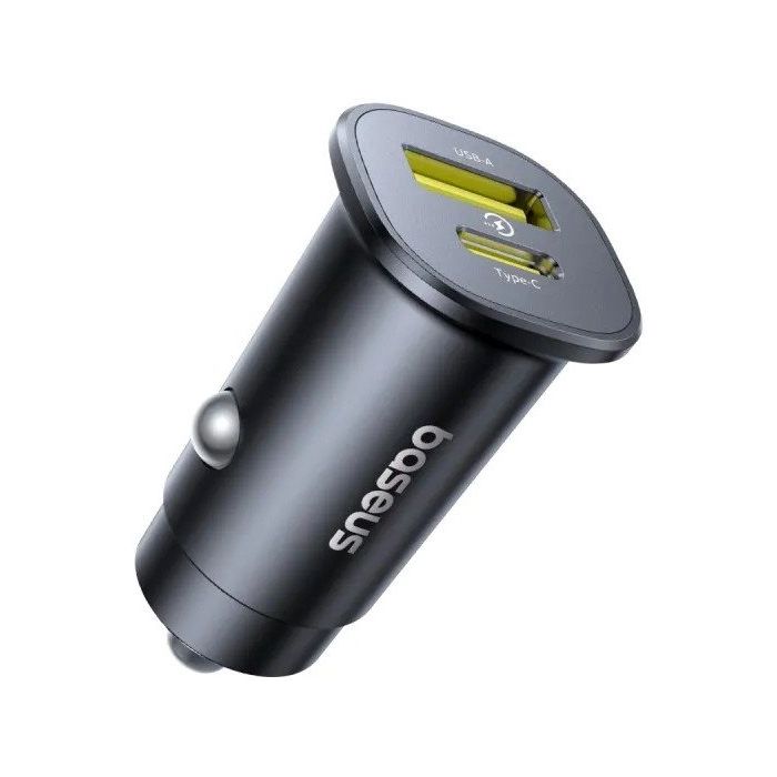 Baseus GoTrip USB-C/USB-A 30W čierna