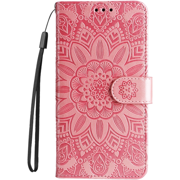 Obal MEZZO Book Motorola Moto G05/E15 mandala ružový