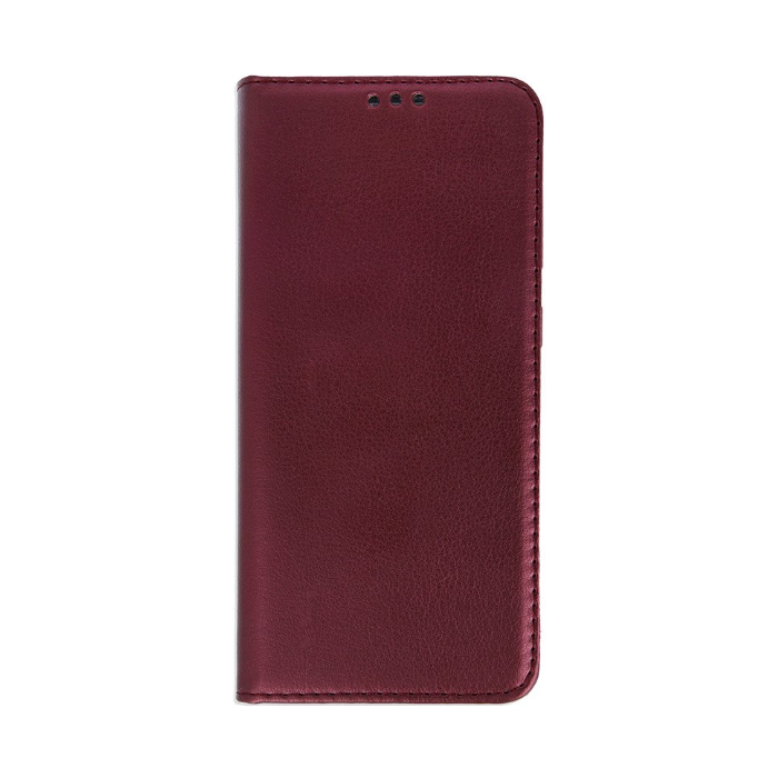 Obal Smart Magneto book case Apple iPhone 15 Plus burgundy