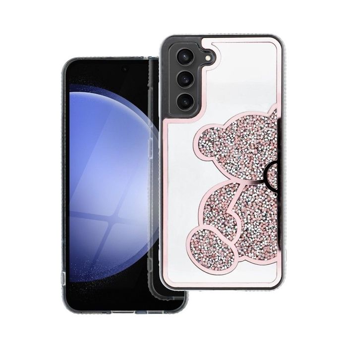 Obal TEDDY BEAR Case Samsung Galaxy A26 5G A266 ružový