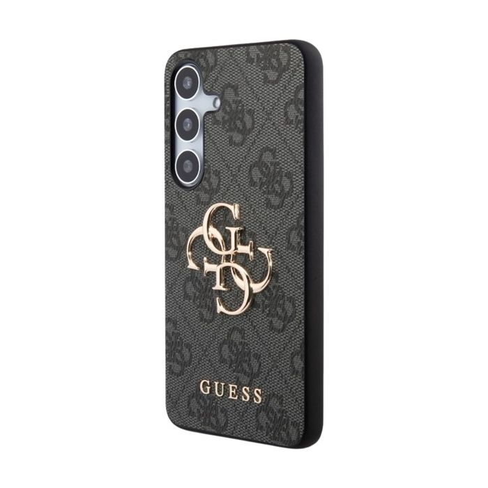 Obal Guess PU 4G Metal Logo Samsung Galaxy S24 5G S921 GUHCS24S4GMGGR Grey