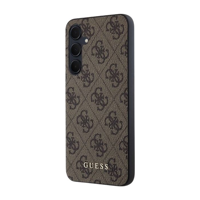 Obal Guess 4G Samsung Galaxy A35 5G A356 GUOHCSA35G4GFBR Brown