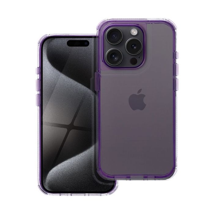Obal MATRIX CLEAR Case Xiaomi Redmi Note 14 Pro 5G/14 Pro+ 5G/POCO X7 5G light violet
