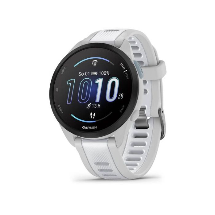 Garmin Forerunner 165, Mist Grey/Whitestone