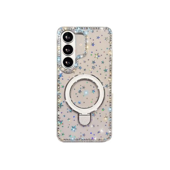 Obal Rhinestone IMD 360 Ring Holder Samsung Galaxy A57 5G A576 hviezdy