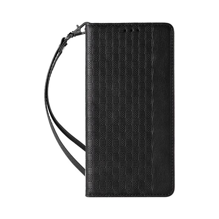 Obal Magnet Book Lanyard Strap Samsung Galaxy S23 5G S911 čierny