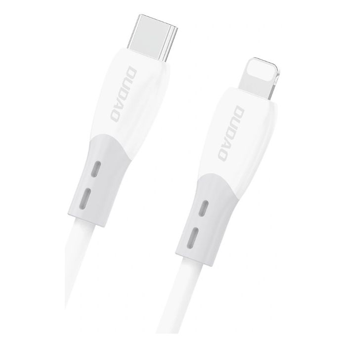 Dudao L25SX, USB-C/Lightning 30W, 2m, biely