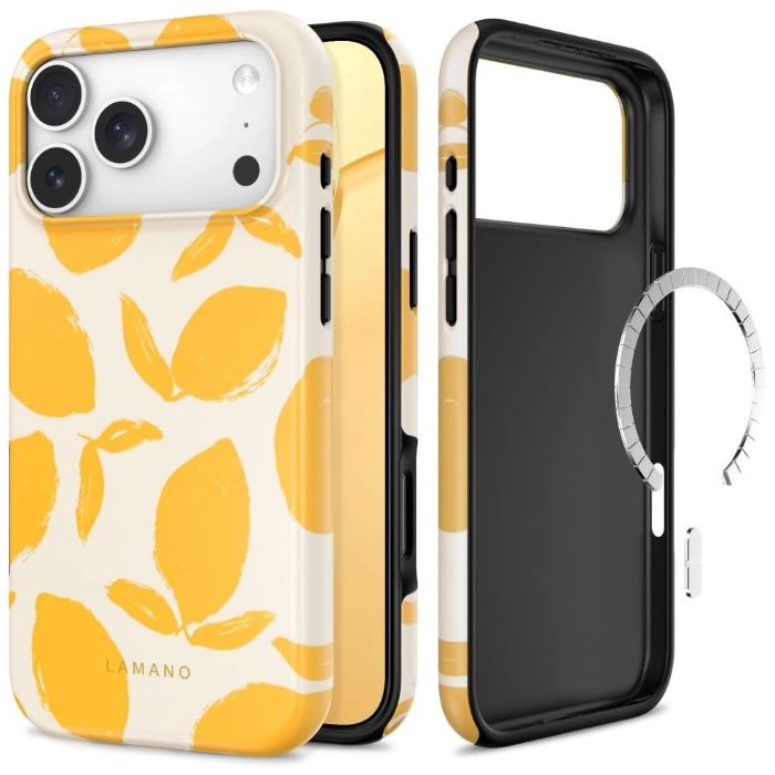 Obal Tech-Protect Lamano MagSafe Apple iPhone 17 Pro Max/18 Pro Max Citrus