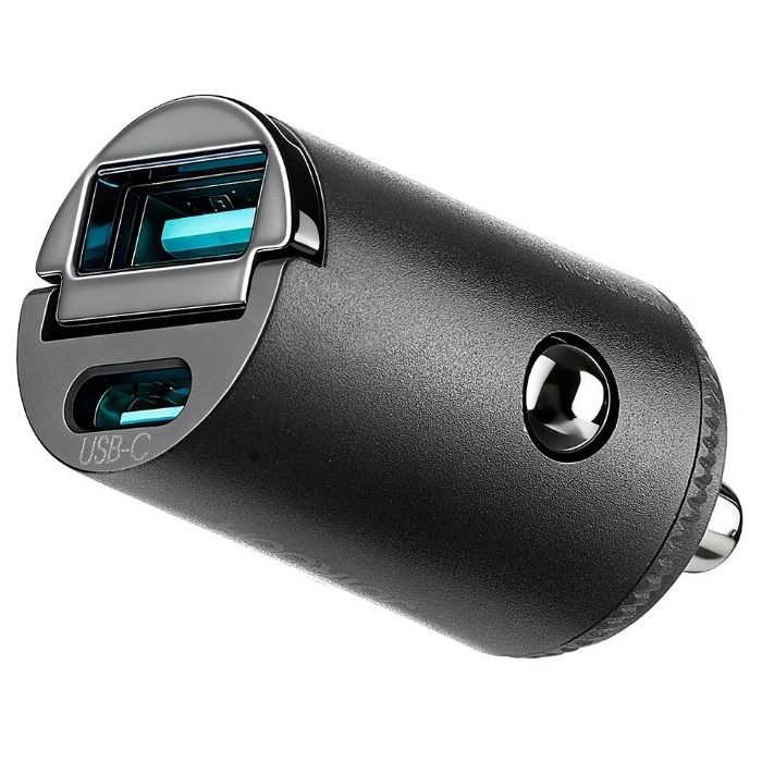 Joyroom Mini JR-CCN18, USB-A/USB-C 65W, čierna