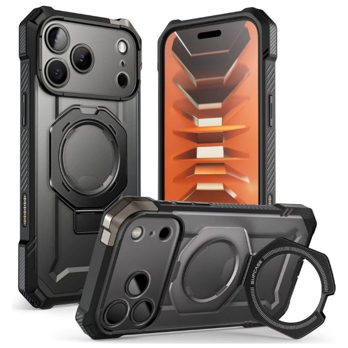 Obal Supcase UB Grip Mag MagSafe Apple iPhone 18 Pro Max/17 Pro Max čierny