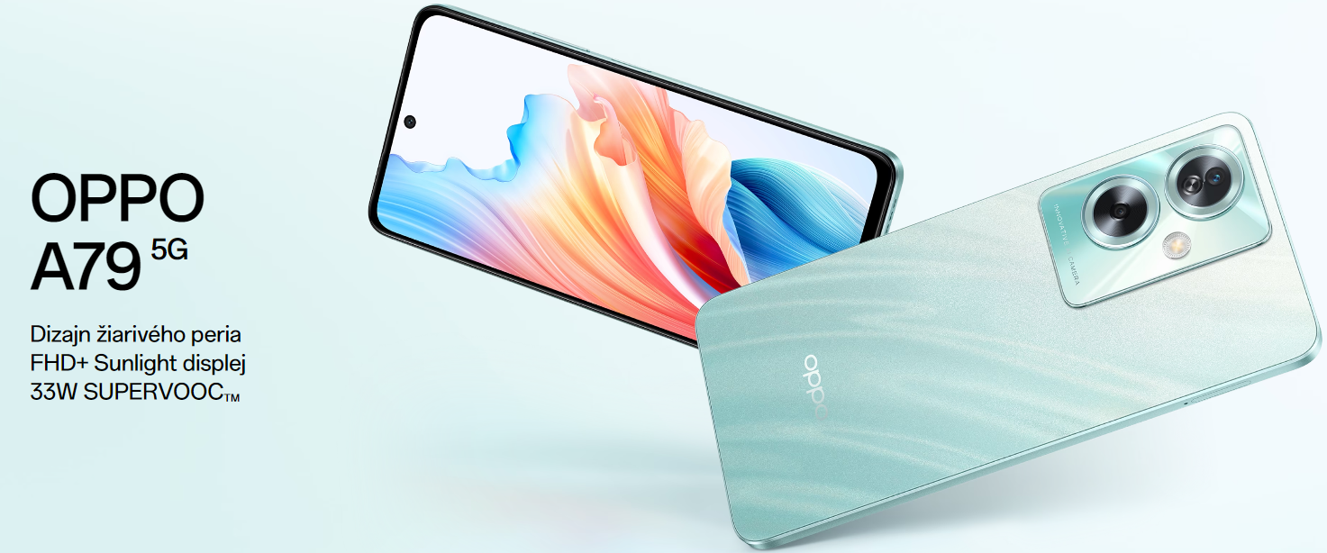 Oppo A79 5G 4GB/128GB Glowing Green Nový z výkupu
