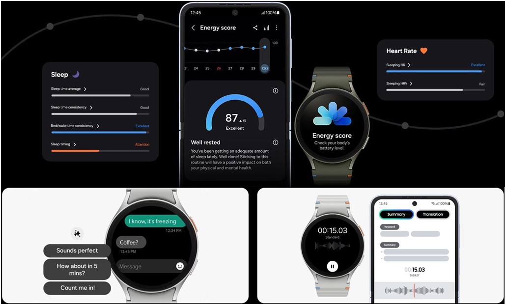 Samsung Galaxy Watch 44mm L310 Silver Nový z výkupu
