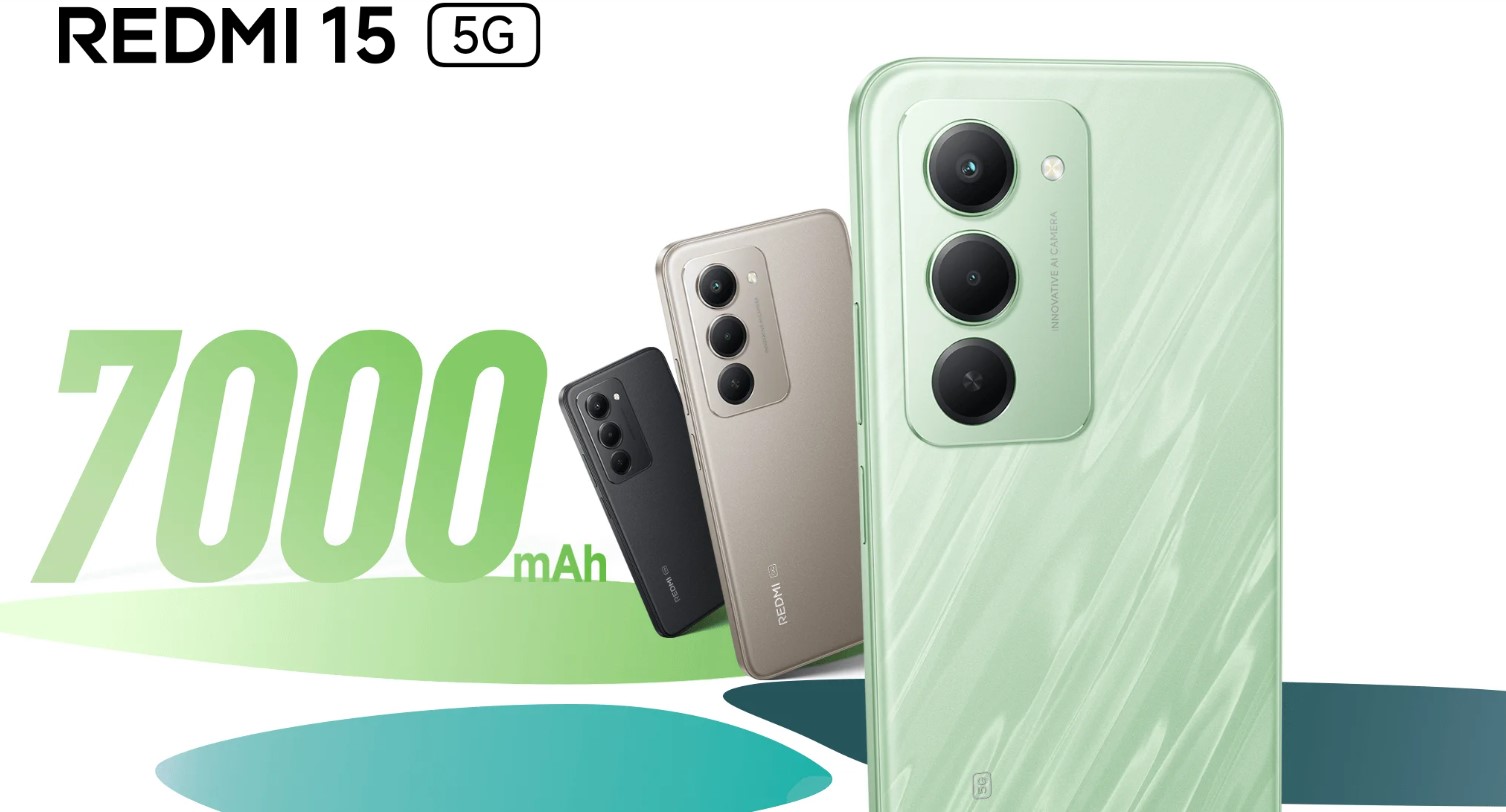 Xiaomi Redmi 15 5G 4GB/128GB Ripple Green